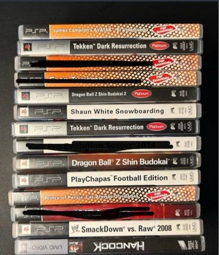 Lote 9 Juegos PSP UMD
