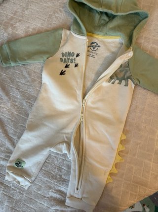 Mono bebé dinosaurio 3-6 meses