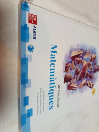 Matemàtiques 2n Batxillerat