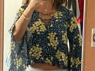 Blusa manga murciélago