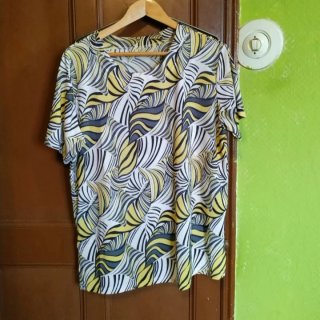 Camiseta estampada multicolor