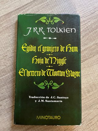 Lote de 5 libros de J.R.R. Tolkien