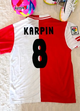 Camiseta fútbol Celta de Vigo. Valery Karpin N°8