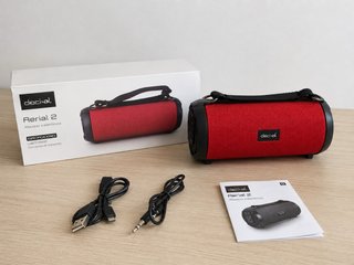 Altavoz Bluetooth Decibel Aerial 2 Rojo