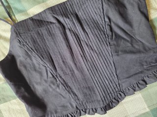 Top Zara Negro con Tirantes