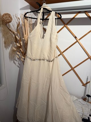 Vestido midi Zara  conchas