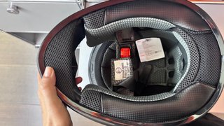 Casco de moto integral negro Favoto