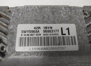 Centralita motor chevrolet 96983177 aveo ls 287756