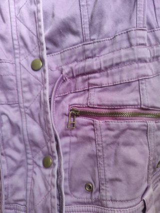 Chaqueta Zara Morada
