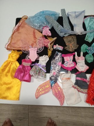 Lote Ropa Muñeca Barbie