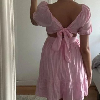 Vestido rosa verano