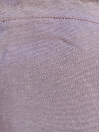 Camiseta Massimo Dutti Lino Talla M Rosa claro