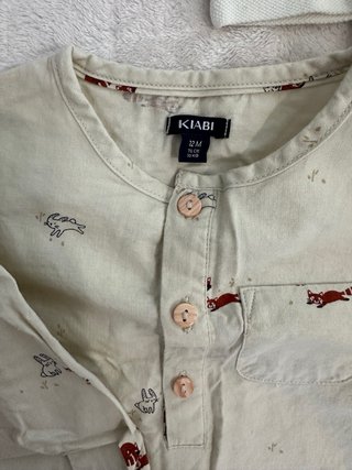 Lote 3 Camisas Bebé Niño 9-12 Meses