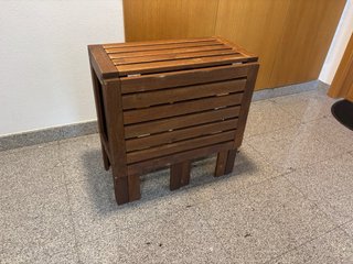 Mesa libro terraza