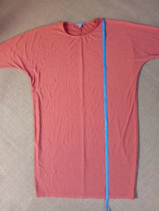 Vestido COS Talla M color teja.