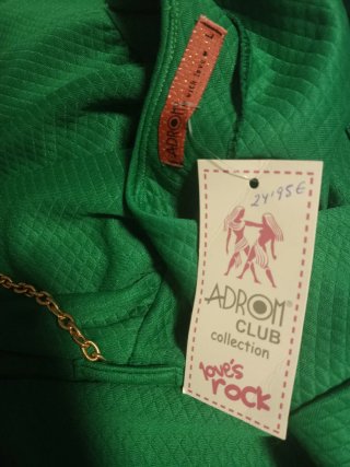 Vestido ADROIT CLUB verde talla L