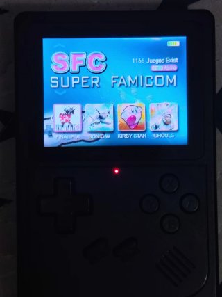 Console Portable Black Retro