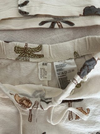 Conjunto Verano Bebé H&M 6-9 Meses