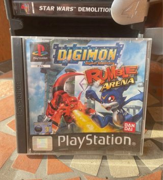 Giochi PS1: Gundam, , Star Wars, Digimon