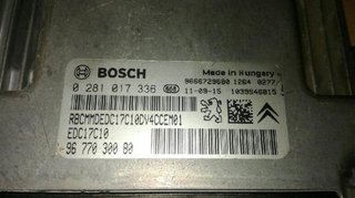 Peugeot 0281017336 centralita motor uce 207 262575