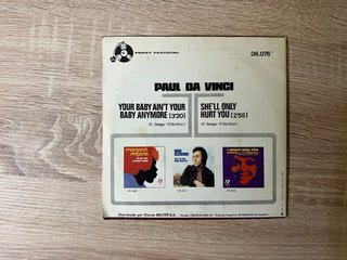Lote 4 Vinilos Single 7 Pop/Rock 70s