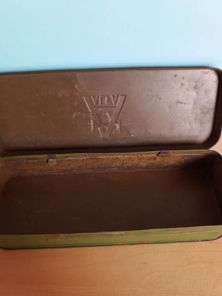 Caja Metálica Alfa Vintage