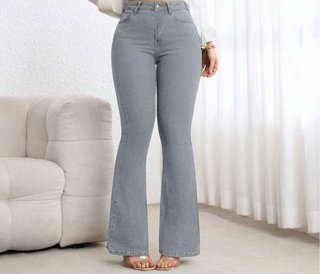 Pantalón campana gris  nuevo