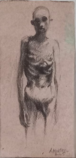 Cuadro Óleo Figura Humana