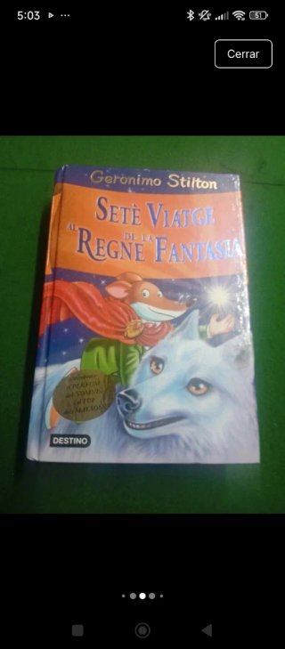 Pack 5 libros Gerónimo Stilton