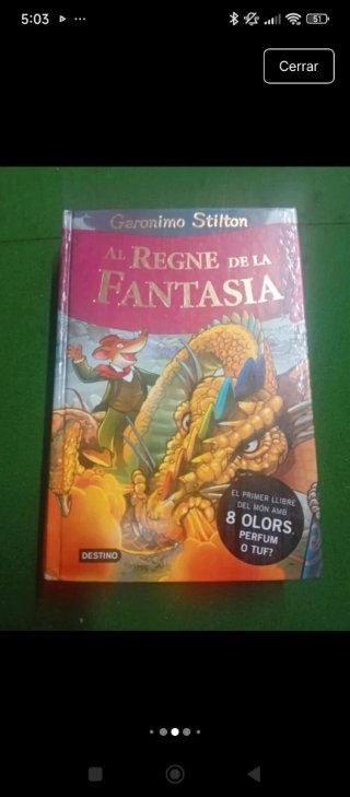 Pack 5 libros Gerónimo Stilton
