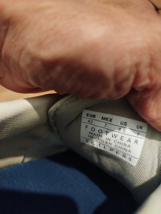 Zapatillas Scalpers Blancas y Azules