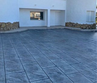Hormigón impreso para exteriores