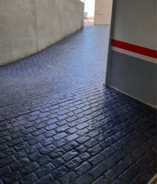 Hormigón impreso para exteriores