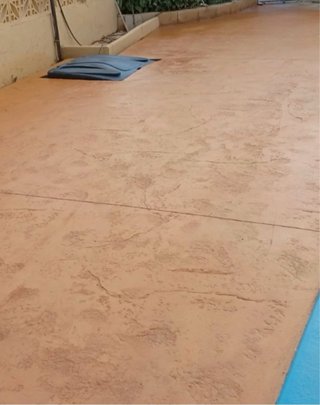 Hormigón impreso para exteriores