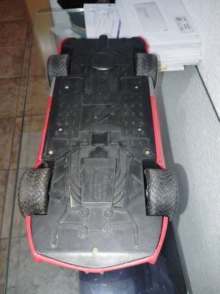 Coche de juguete Spiderman y otro