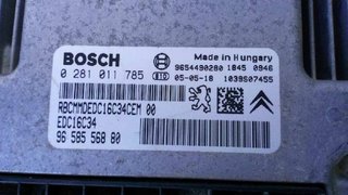 Centralita 0281011785 citroen c3 hdi 92 xtr 200052