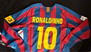 Camiseta FC Barcelona Ronaldinho 10 2005/06