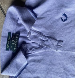 Fred Perry Polo Lilac Twin Tipped