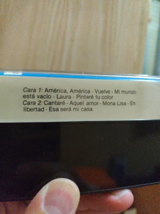Casete Nino Bravo América América Original