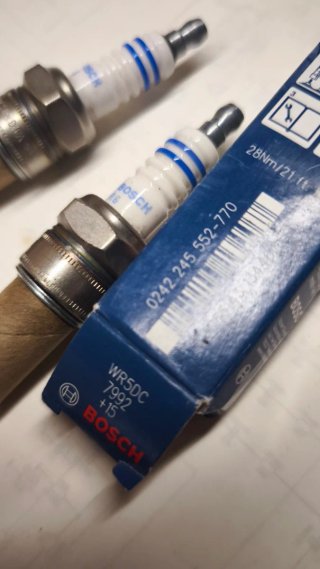 2 Bujías Bosch WR5DC