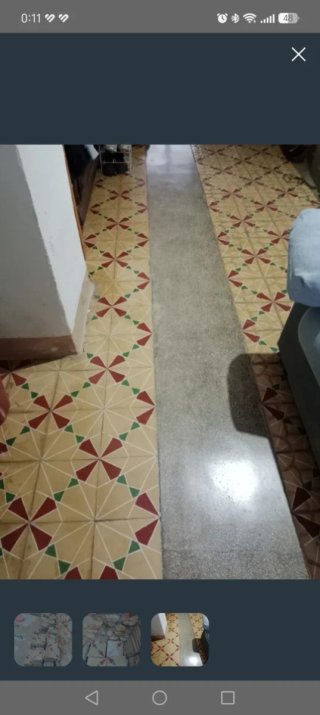 Baldosas cerámicas rústicas con diseño