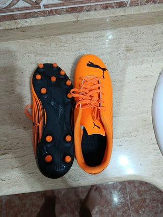 Botas de fútbol Puma Naranja