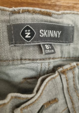 Jeans skinny grigi 8 anni Z kids