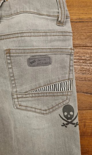 Jeans skinny grigi 8 anni Z kids