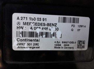 198236 centralita 2711500391 mercedes-benz clase c