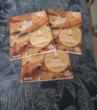 Libro lengua gallega  1 ESO