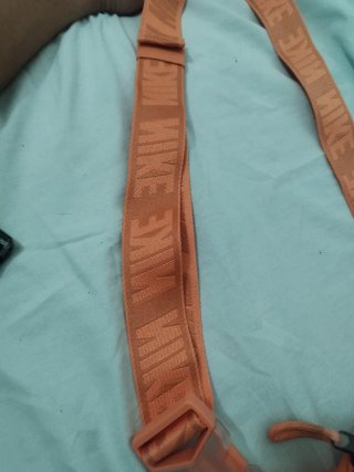 Bandolera Nike naranja nueva