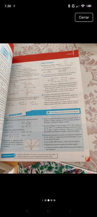 Matemáticas aplicadas 1 bachillerato