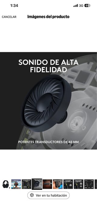 Cascos Gamer Logitech G435 Poco uso