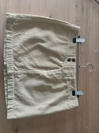 Falda Benetton pana beige Talla 42
